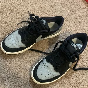 Jordan 1 Low OG-shadow (black and grey)